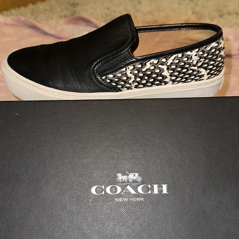 coach loafers